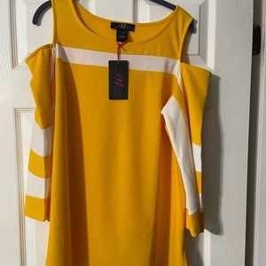 Cold shoulder shirt by Midnight Velvet